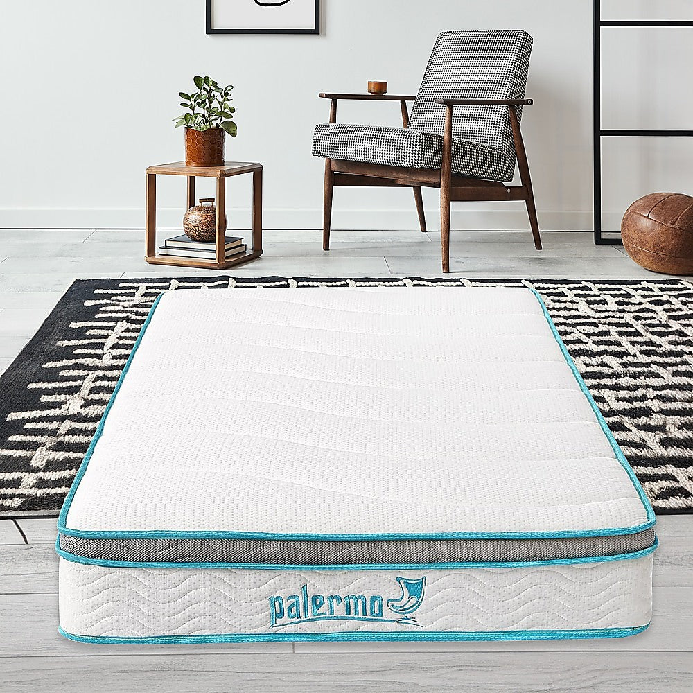 Palermo King Single 20cm Memory Foam and Innerspring Hybrid Mattress 5