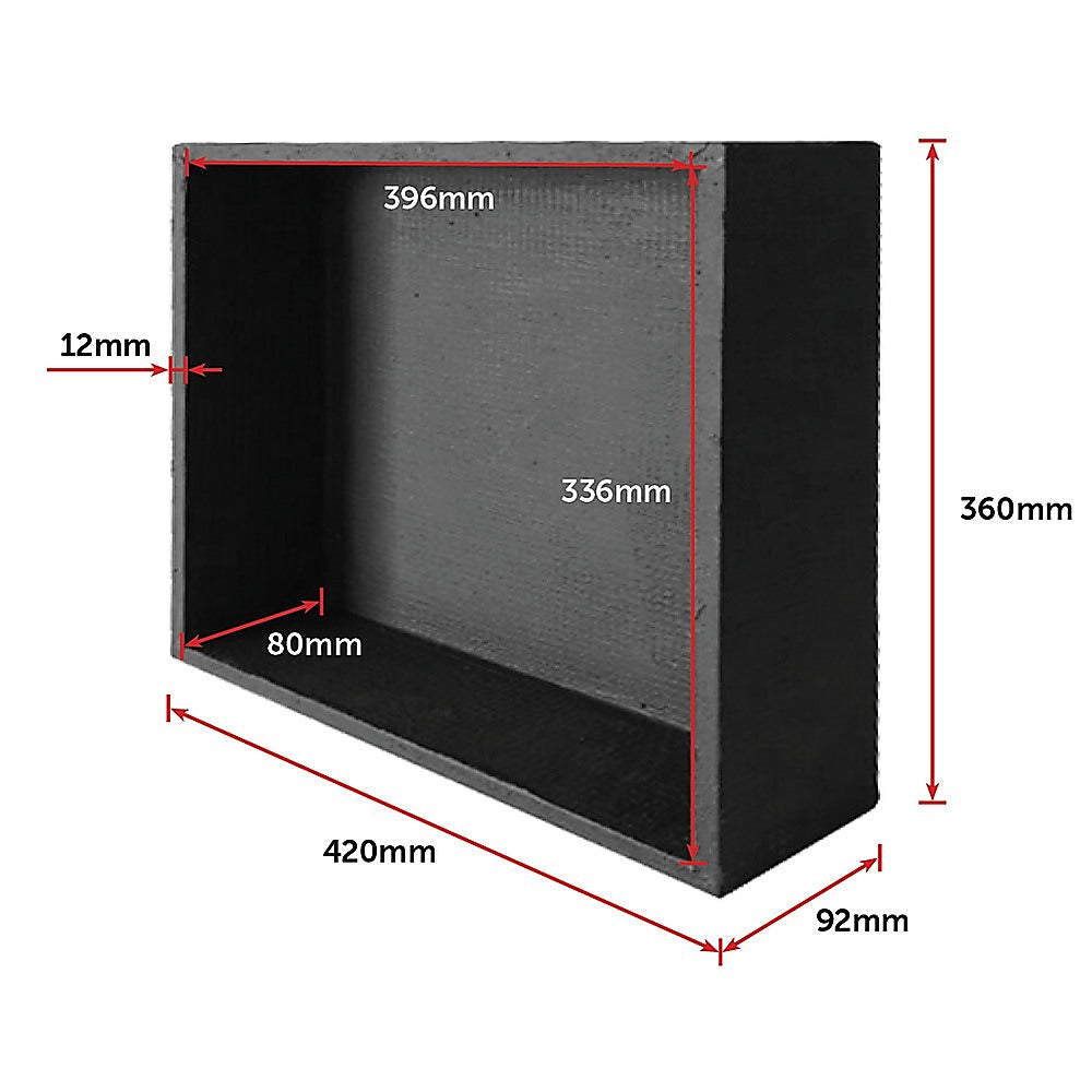 Shower Niche - 360 x 420 x 92mm Prefabricated Wall Bathroom Renovation 12