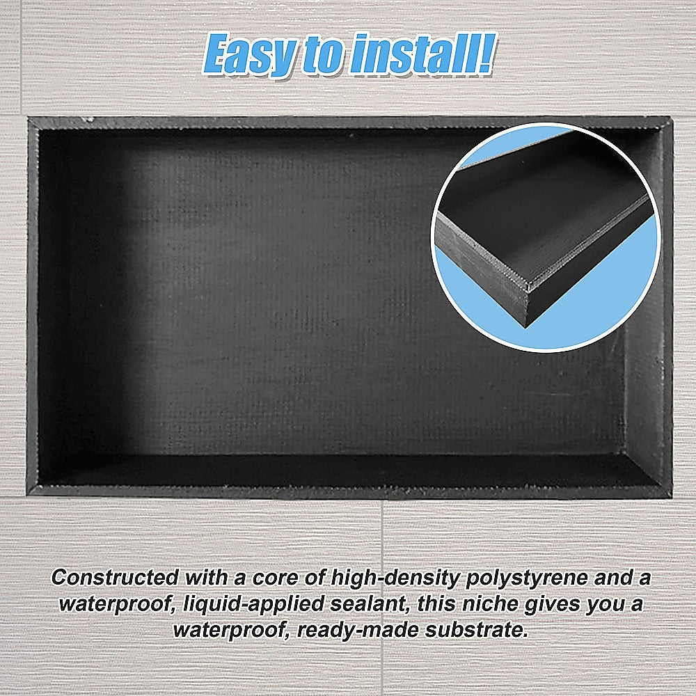 Shower Niche - 350 x 600 x 92mm Prefabricated Wall Bathroom Renovation 7