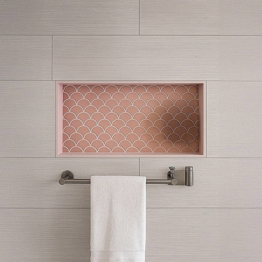 Shower Niche - 350 x 600 x 92mm Prefabricated Wall Bathroom Renovation 8