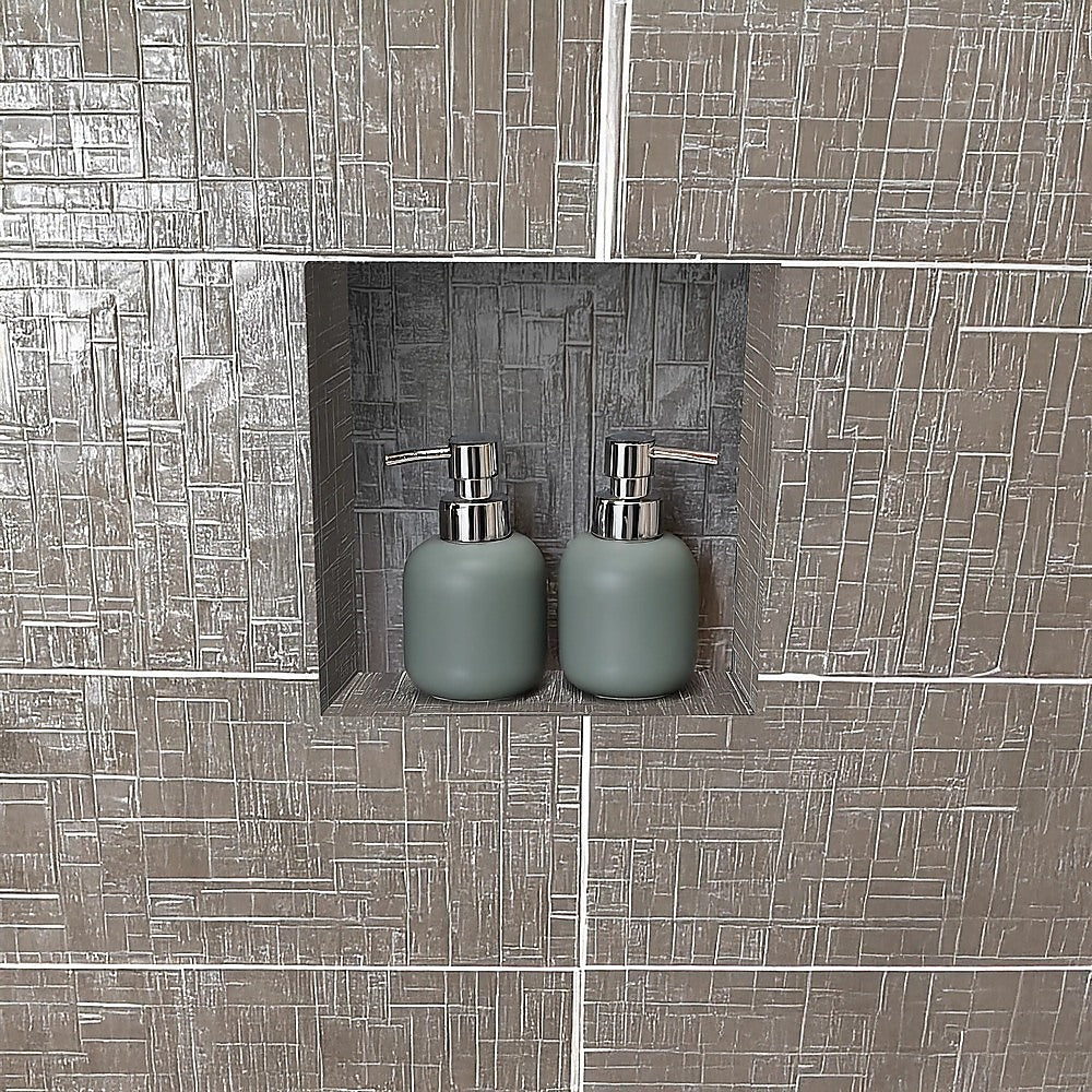 Shower Niche - 350 x 350 x 92mm Prefabricated Wall Bathroom Renovation 9