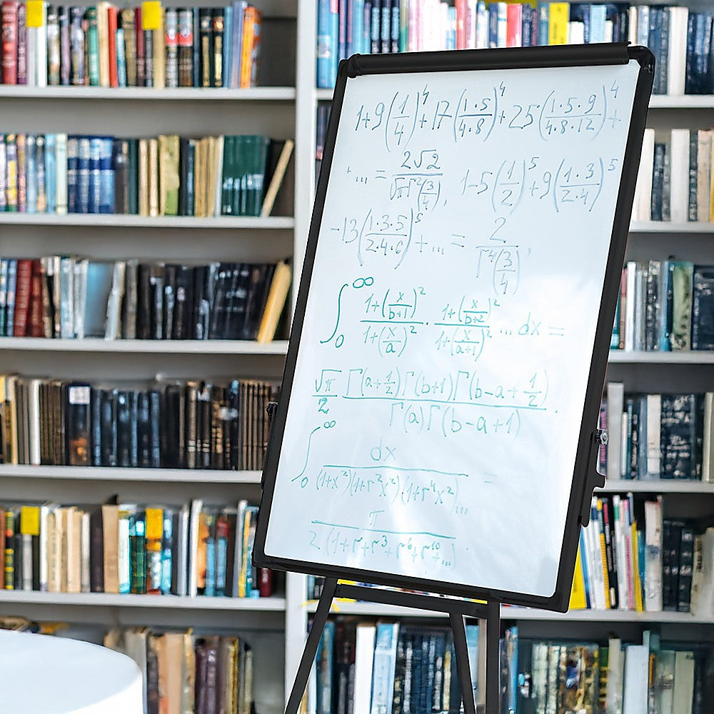 60 x 90cm Magnetic Writing Whiteboard Dry Erase w/ Height Adjustable Tripod Stand 6