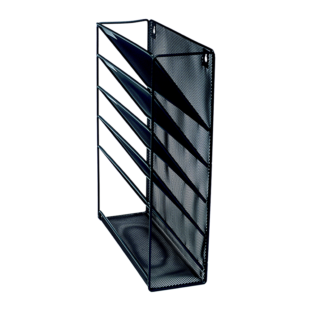 Wall Mount 6 Pocket Hanging File Sorter Organizer Folder Holder Rack Storage 8