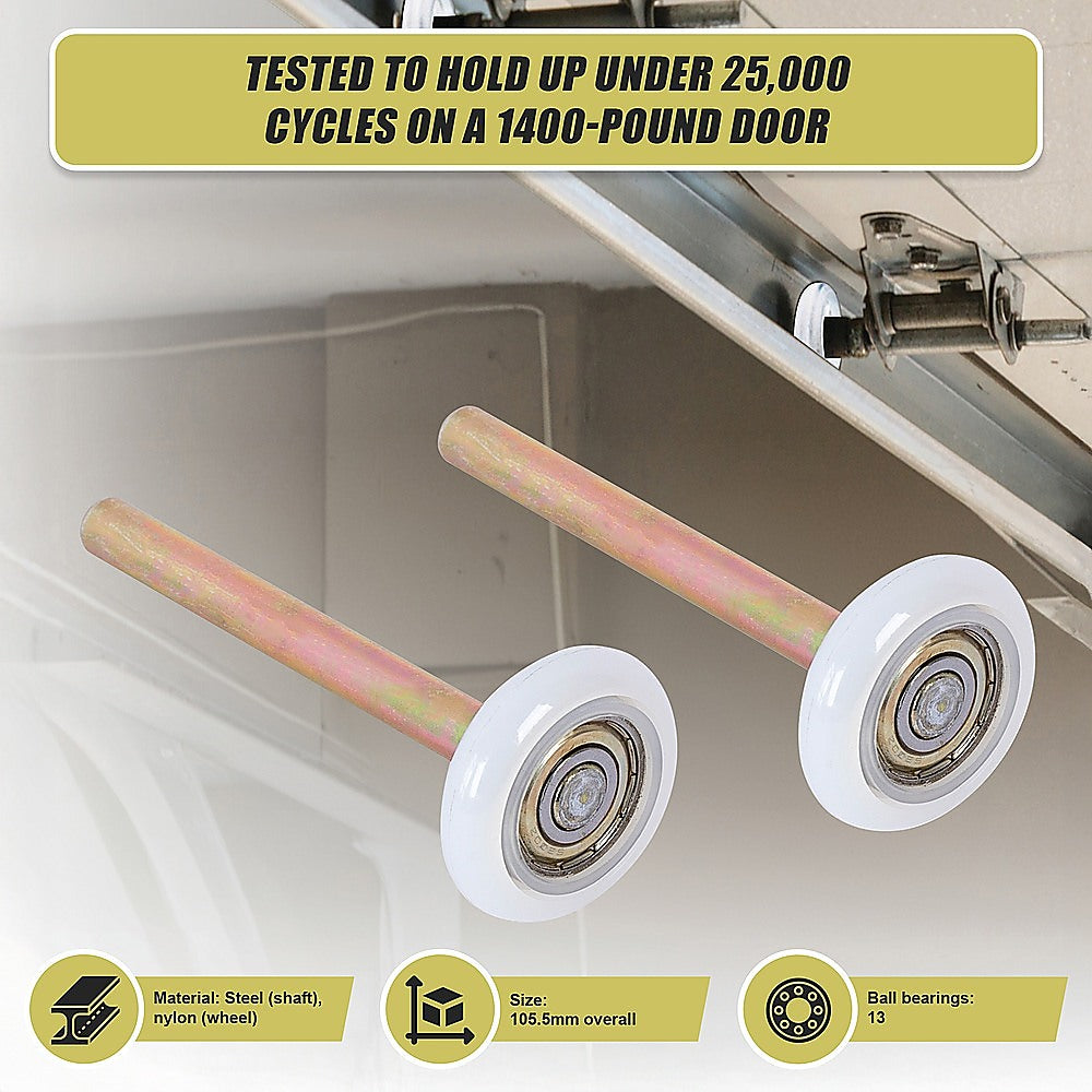 Garage Door Roller / Wheel / Heavy-duty 13 Ball Bearing 12 Pack 12
