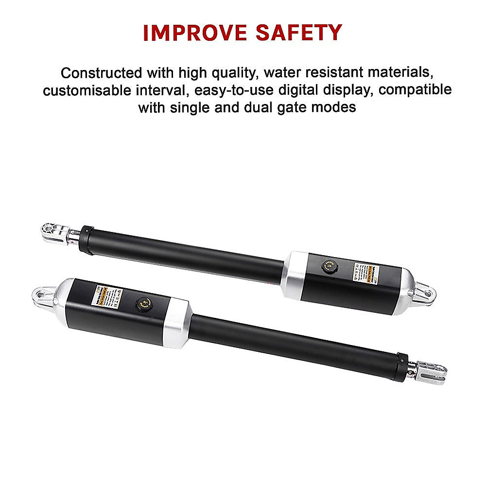 1200KG Double Swing Auto Motor Remote Gate Opener 12