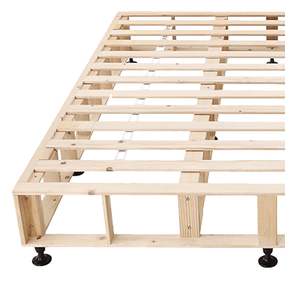 Palermo King Single Ensemble Bed Base Platinum Graphite Linen Fabric 6