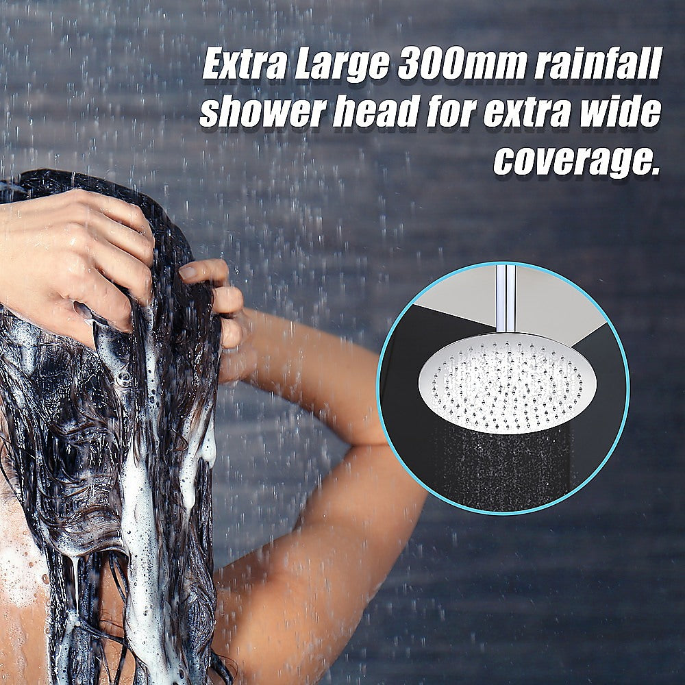300mm Shower Head Round 304SS Chrome Showerhead 5
