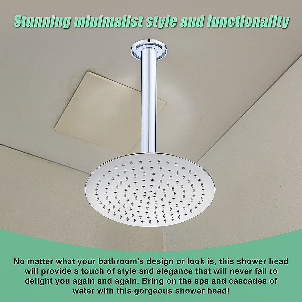 300mm Shower Head Round 304SS Chrome Showerhead 7