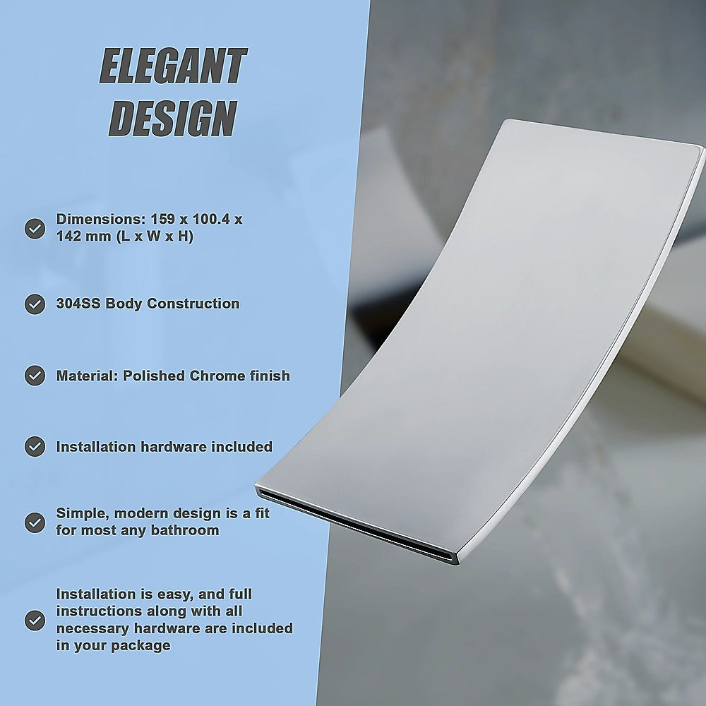 304SS Waterfall Bath Spout 10