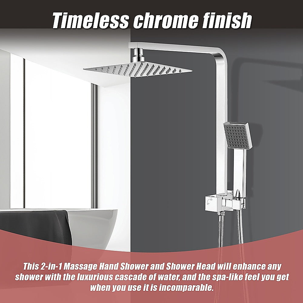 2-in-1 Massage Hand Shower & Head Tap Bathroom Mixer 6