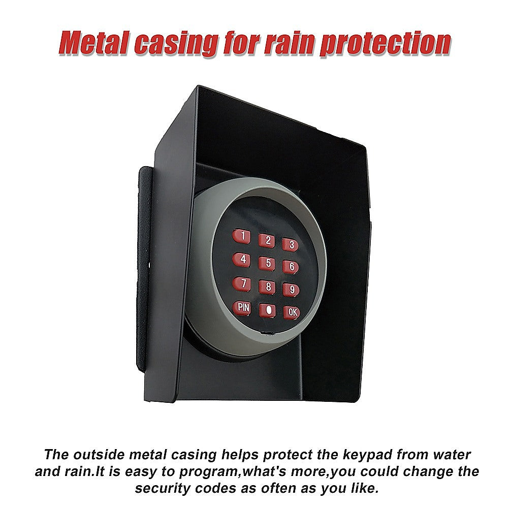 Wireless Keypad Entry For Swing And Sliding Gate with Metal Casing 10
