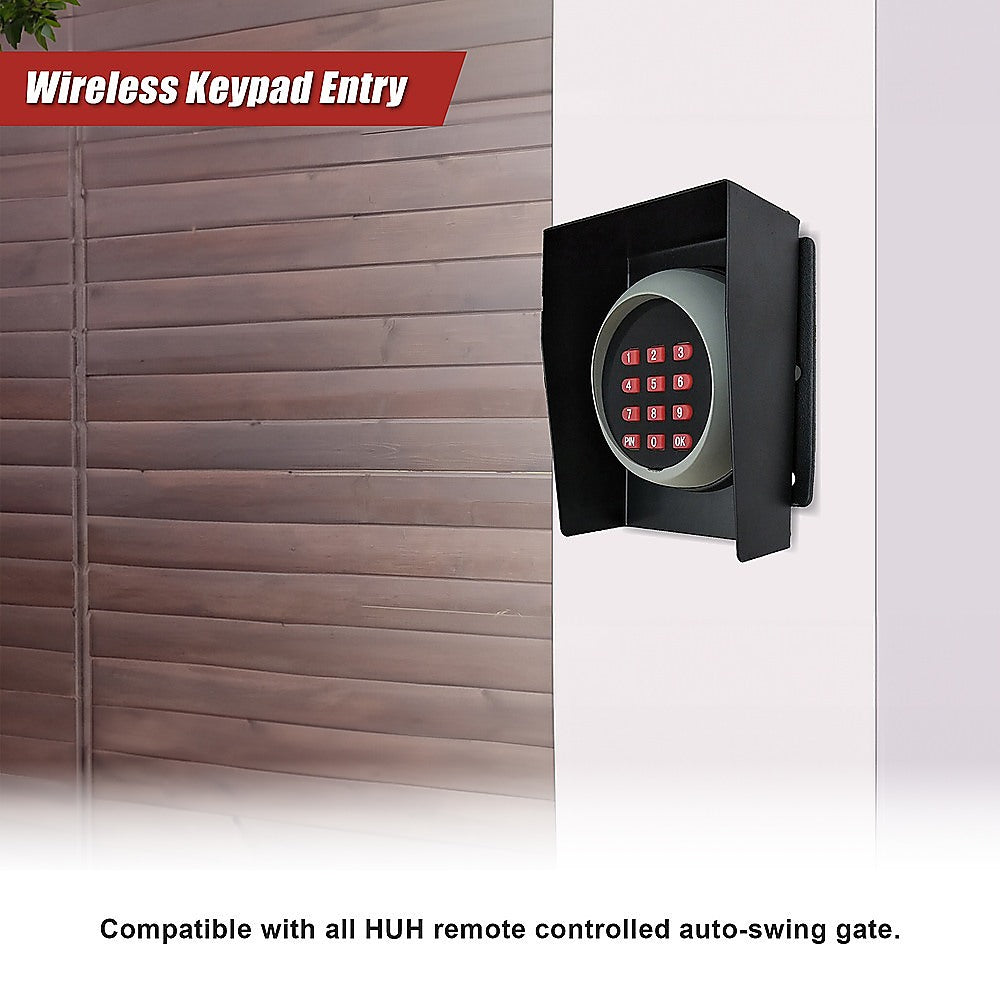 Wireless Keypad Entry For Swing And Sliding Gate with Metal Casing 4