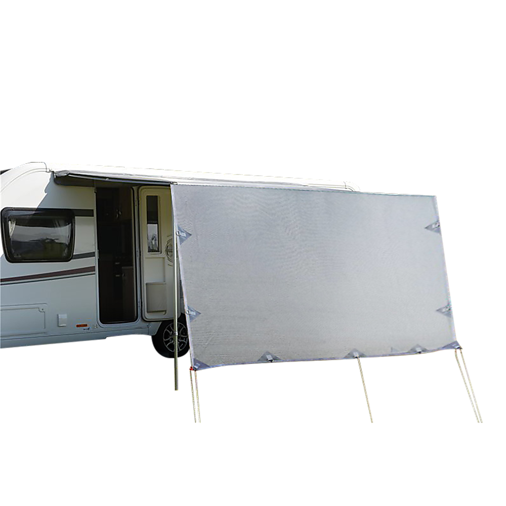 Pop Top Caravan Privacy Screen Sun Shade Side Extension 2.1 x 1.8m 4