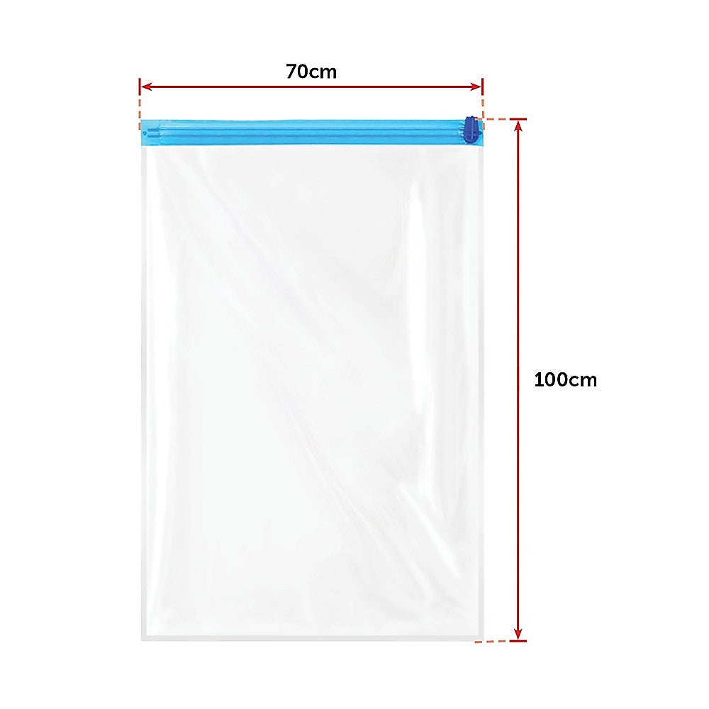 Vacuum Bags Clothes Sealed Clothing Bag Travel Compact Storage Space Saver x20 11