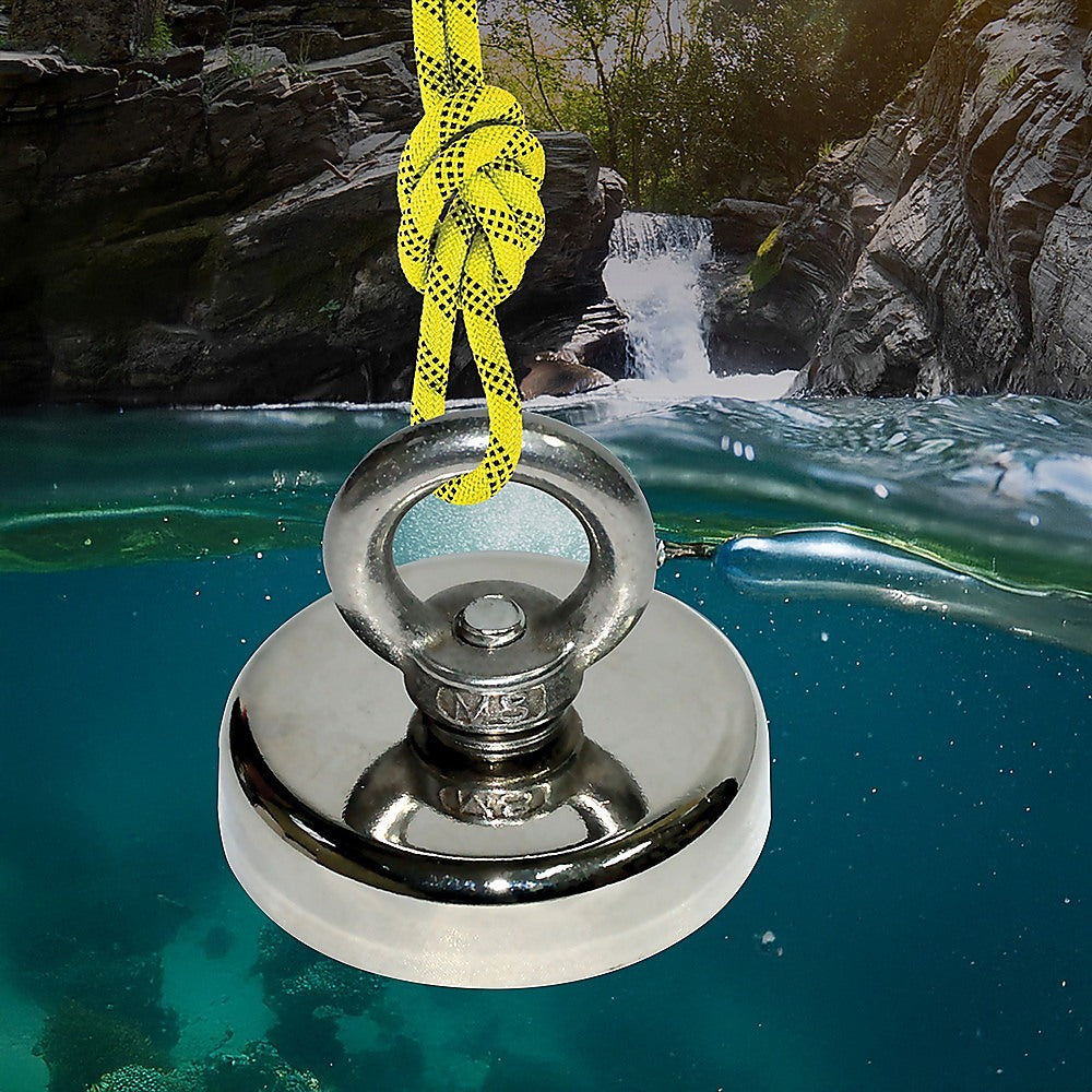 112Kg Salvage Strong Recovery Magnet Neodymium Hook 5