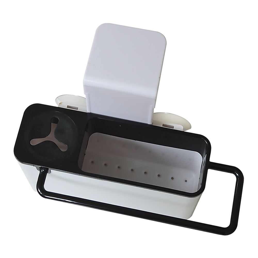 Sink Aid Self Draining Caddy Kitchen Sponges Brush Soap 5