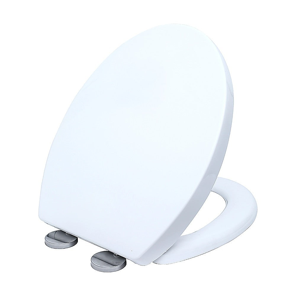 Quick Release Soft Close Toilet Seat White Bathroom Heavy Duty 5