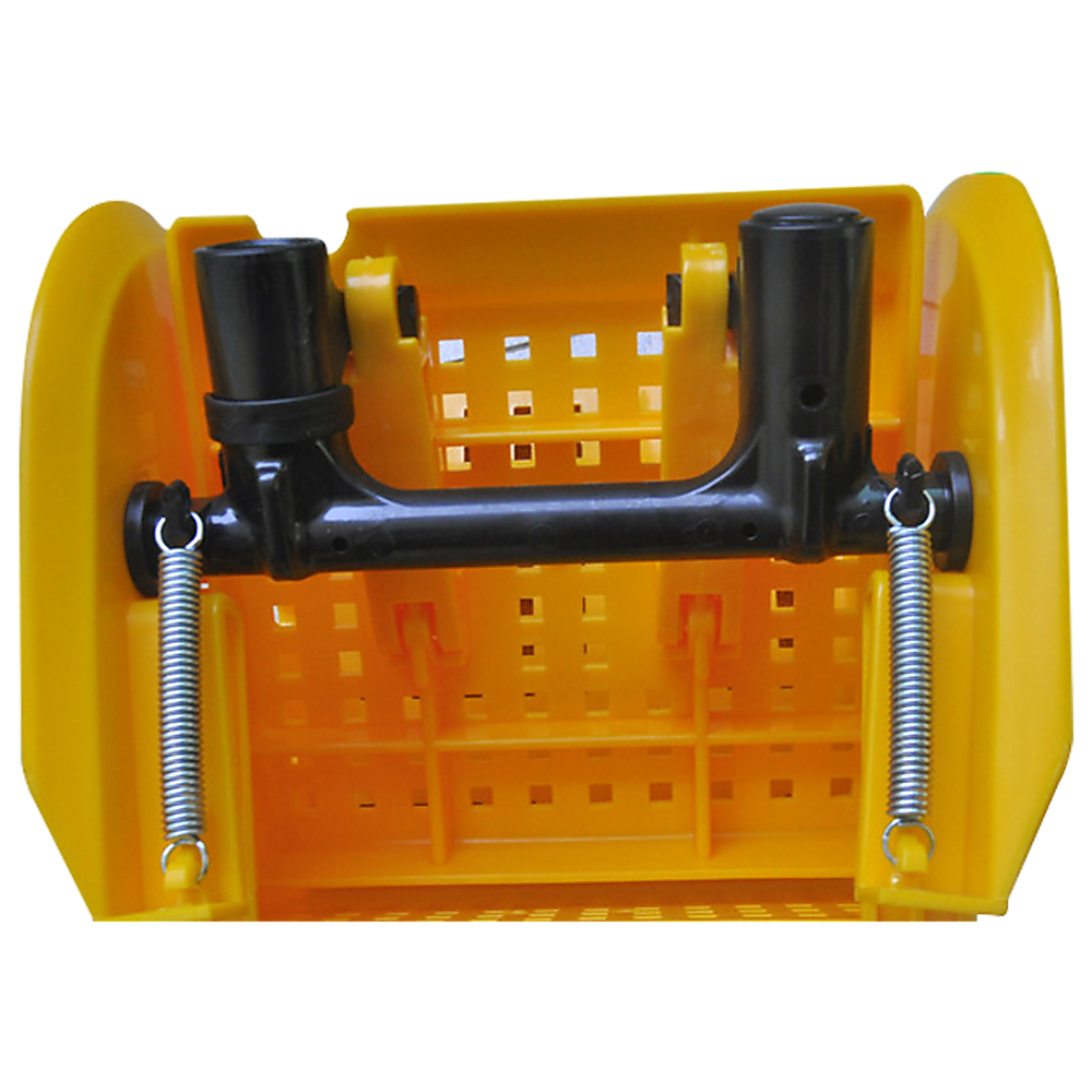 20L Deluxe Mop Wringer Bucket Side Press Janitor Commercial Cleaning 7