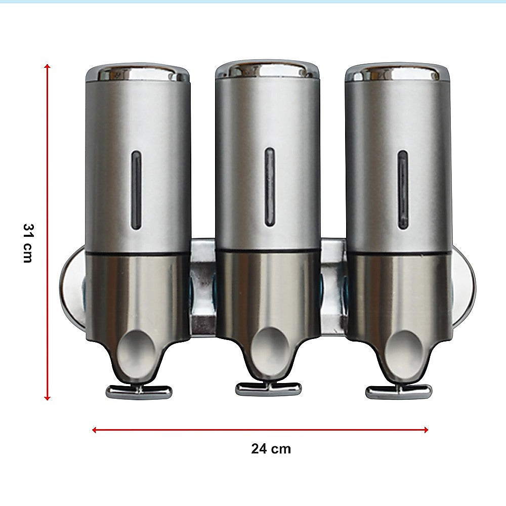 1500ml Shower Liquid Soap Body Lotion Gel Shampoo Bathroom Dispenser 11