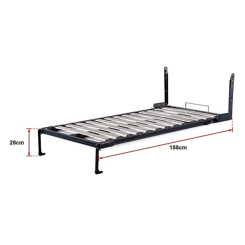 Palermo Single Size Wall Bed Mechanism Hardware Kit Diamond Edition 12