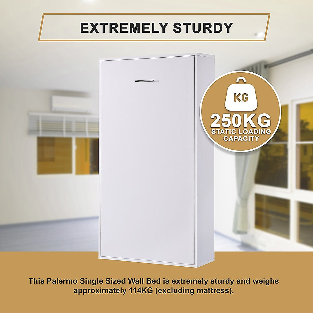 Palermo Single Size Wall Bed Diamond Edition 10