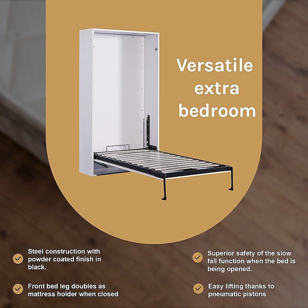 Palermo Single Size Wall Bed Diamond Edition 9