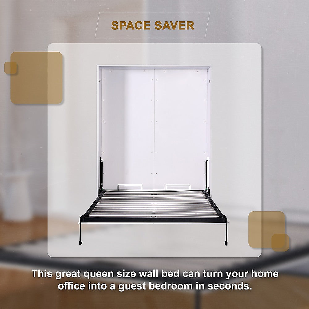 Palermo Queen Size Wall Bed Diamond Edition 10