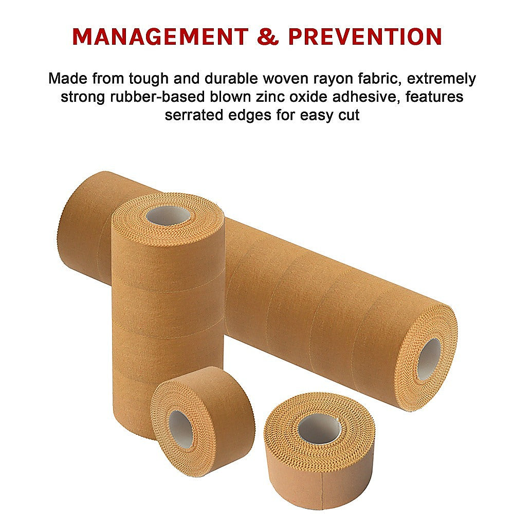 Premium Rigid Sports Strapping Tape - 16 Rolls x 38mm x 13.7m 11