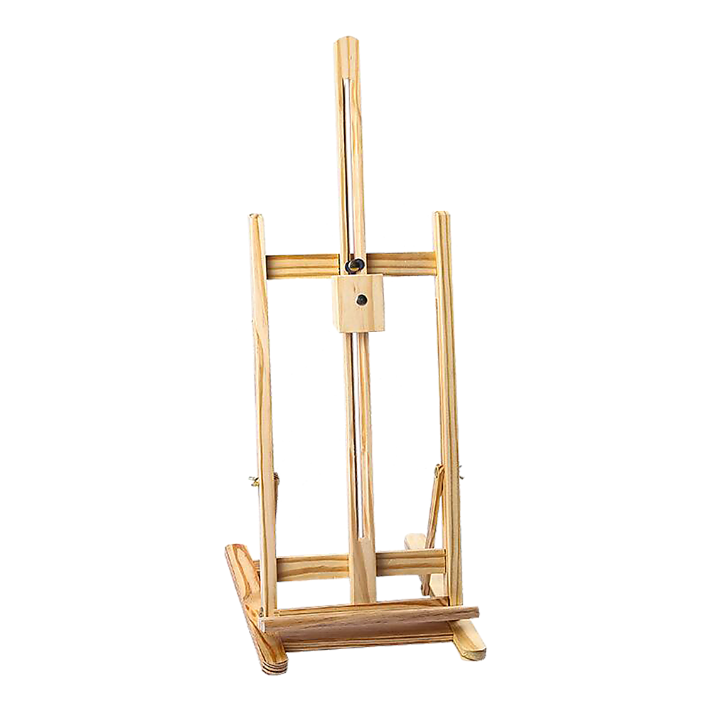 Tabletop Easel Wood Studio H-Frame Artist Art Display Painting Shop Tripod Stand Wedding 6