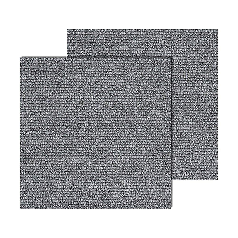 5m2 Box of Premium Carpet Tiles Commercial Domestic Office Heavy Use Flooring Grey 8