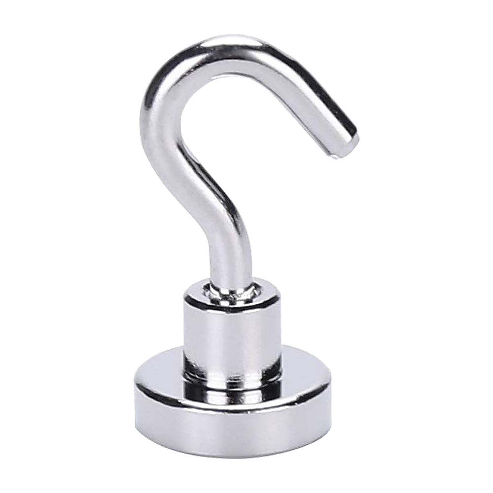 10x Strong Rare Earth N38 Neodymium Magnetic Hanger Holder 10kg Magnet Hooks 4
