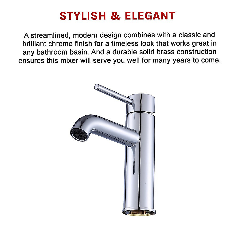 Basin Mixer Tap Faucet -Kitchen Laundry Bathroom Sink 11