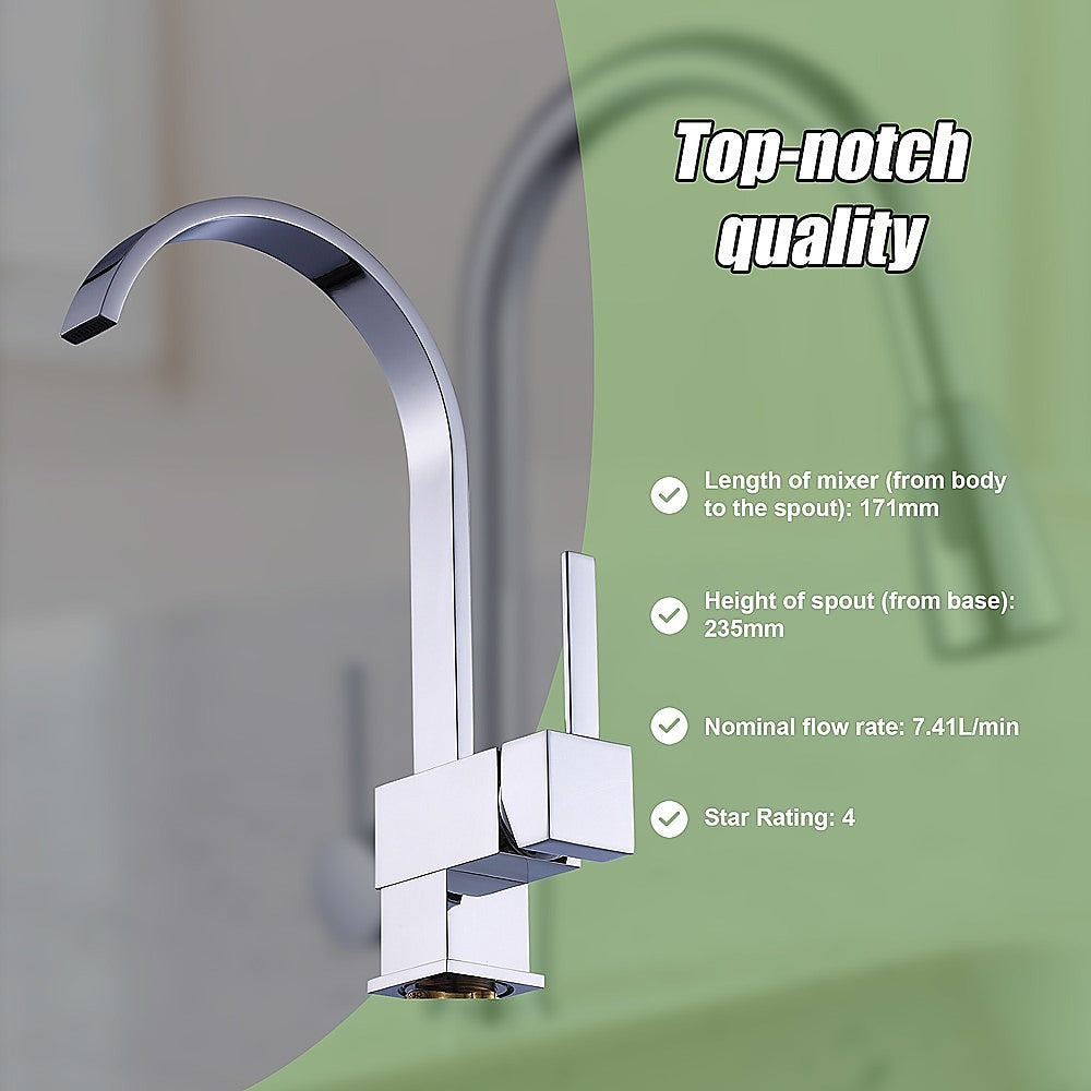 Basin Mixer Tap Faucet -Kitchen Laundry Bathroom Sink 10