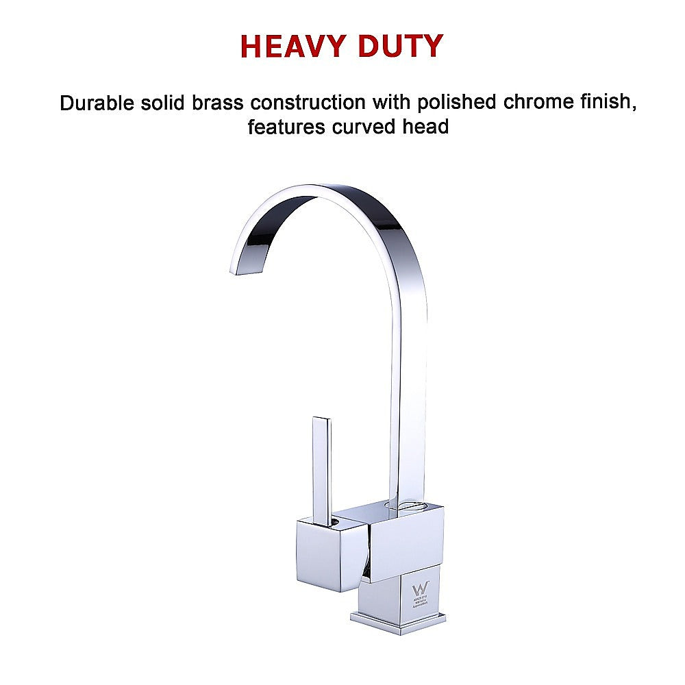 Basin Mixer Tap Faucet -Kitchen Laundry Bathroom Sink 12