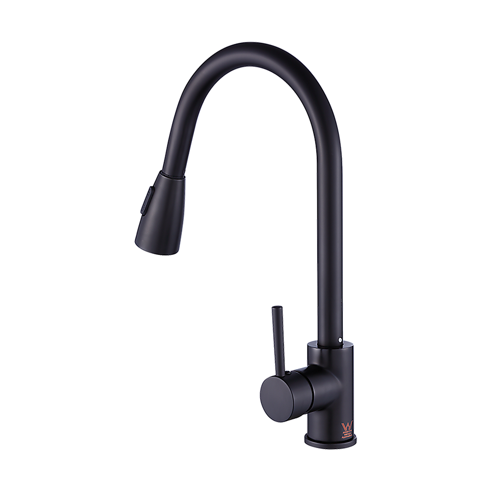 Basin Mixer Pull-Down Tap Faucet -Kitchen Laundry Bathroom Sink 9