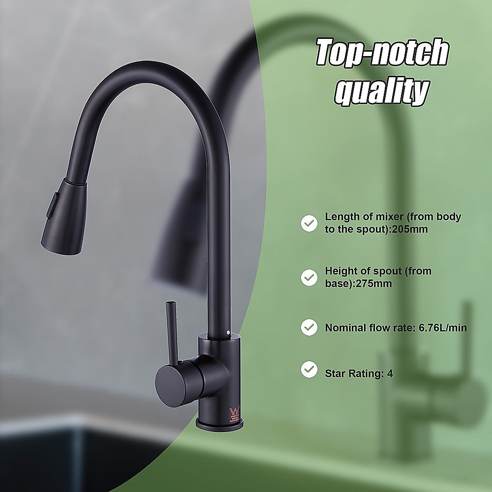Kitchen Mixer Tap Faucet for Basin Laundry Sink 10