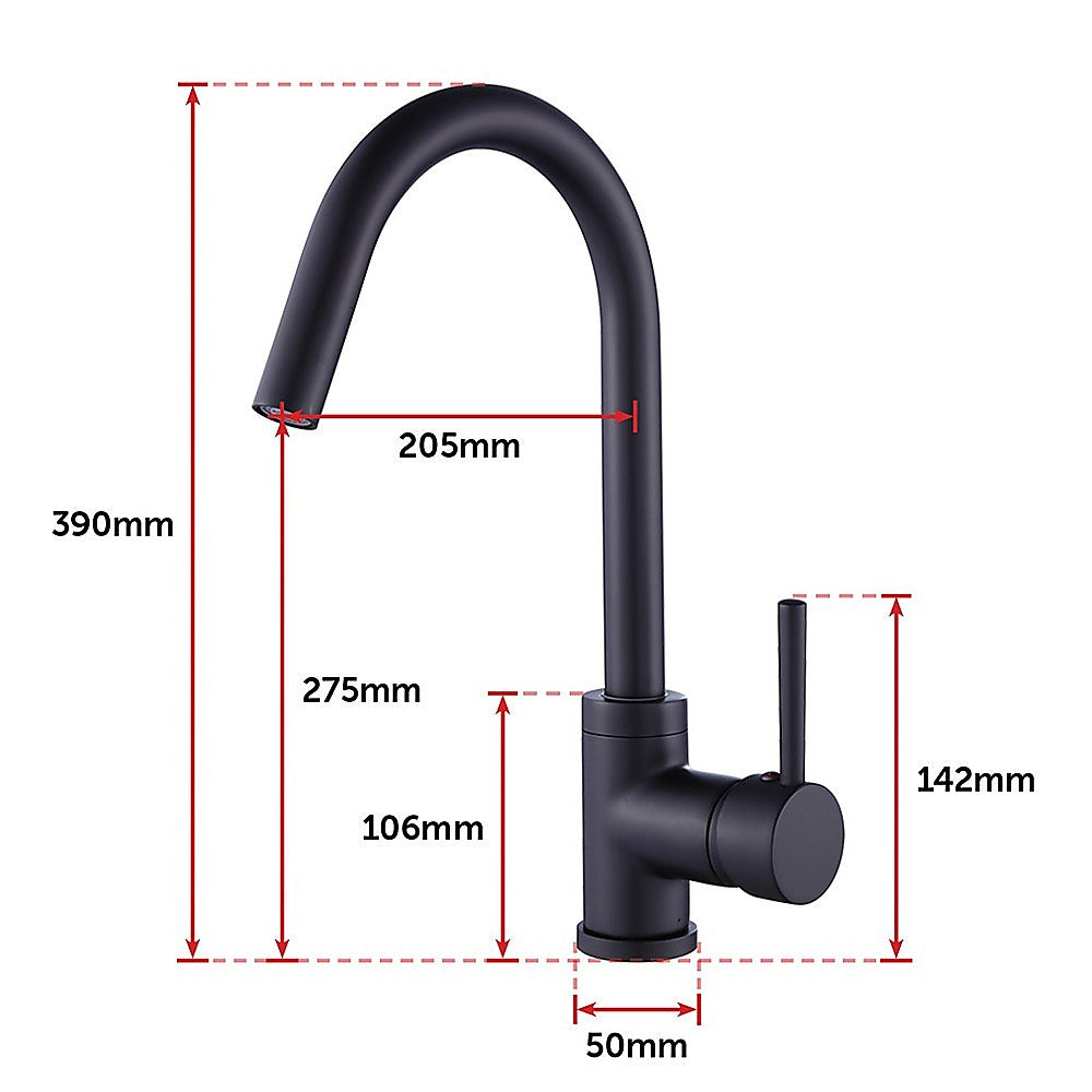 Kitchen Mixer Tap Faucet for Basin Laundry Sink 13