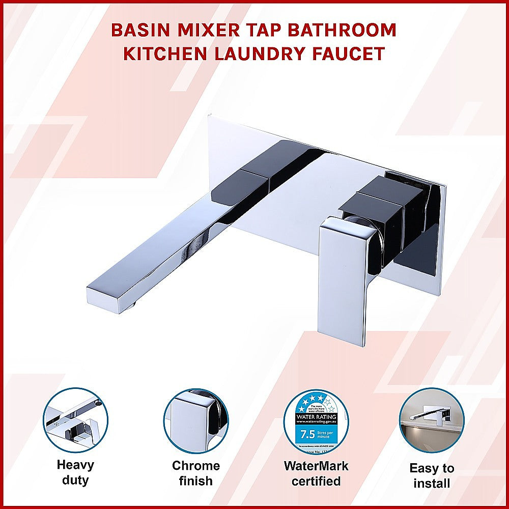 Basin Mixer Tap Bathroom Kitchen Laundry Faucet 3