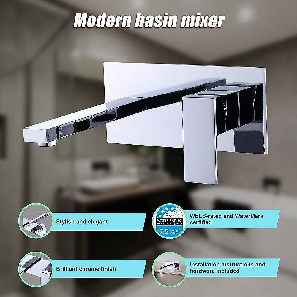 Basin Mixer Tap Bathroom Kitchen Laundry Faucet 6