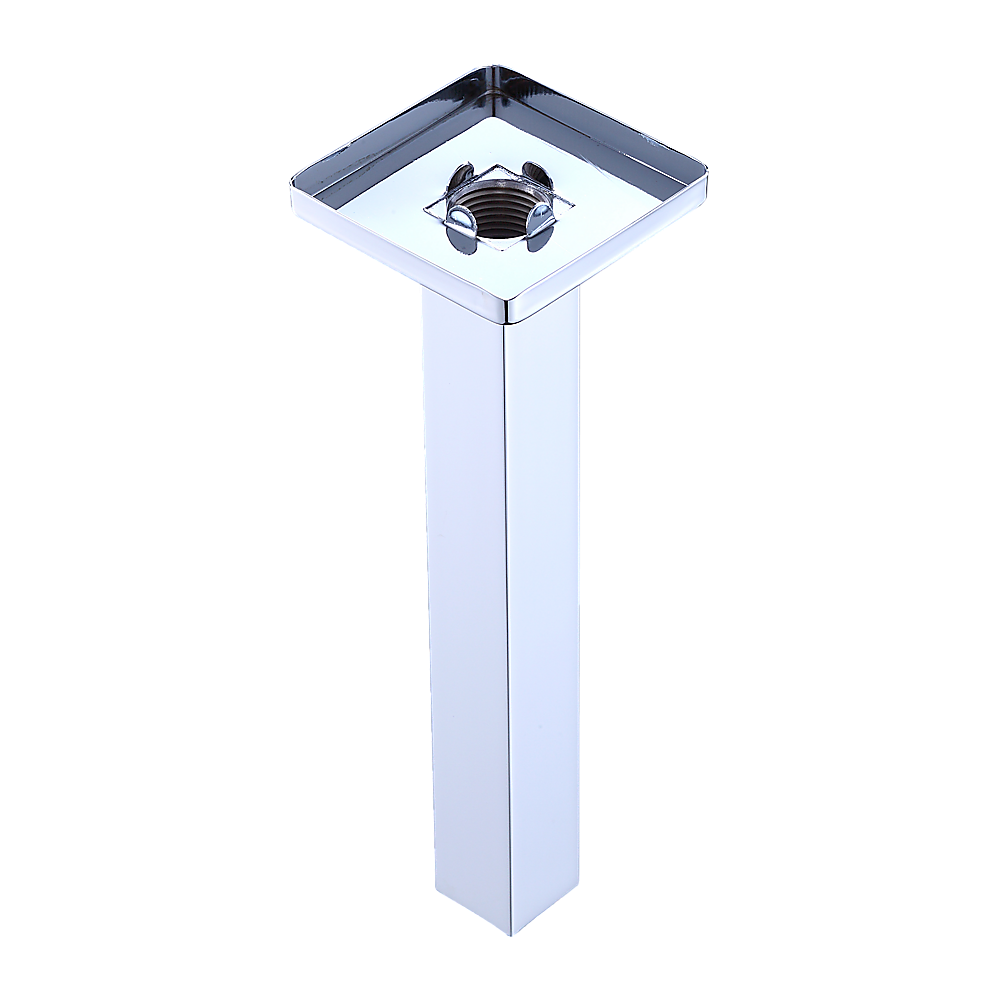 Shower Head Arm Wall Connector Square Bathroom Rainforest ShowerHead 5