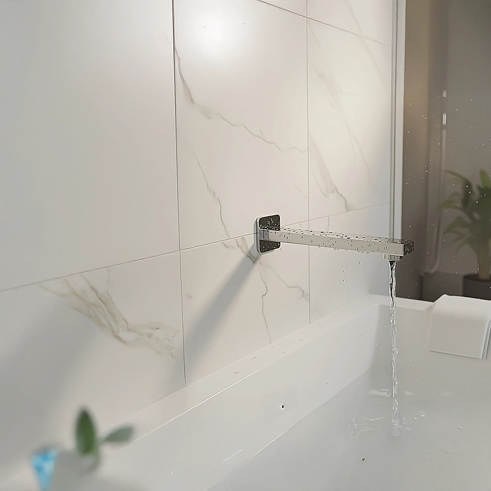 228mm Bath Spout Polished Chrome Finish 5