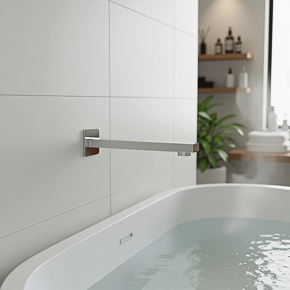 228mm Bath Spout Polished Chrome Finish 6