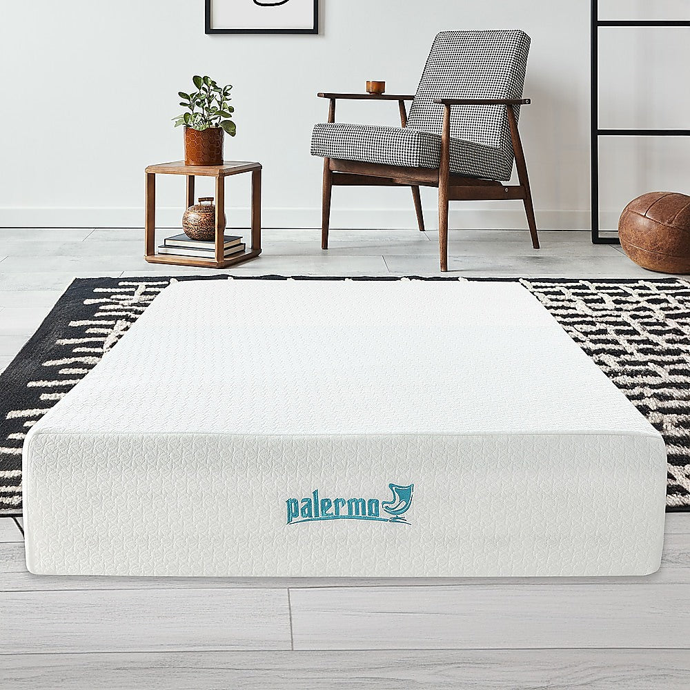Palermo Double Mattress 30cm Memory Foam Green Tea Infused CertiPUR Approved 5