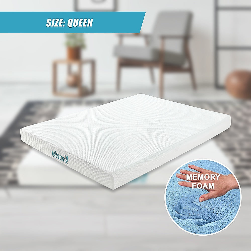 Palermo Queen Mattress Memory Foam Green Tea Infused CertiPUR Approved 9