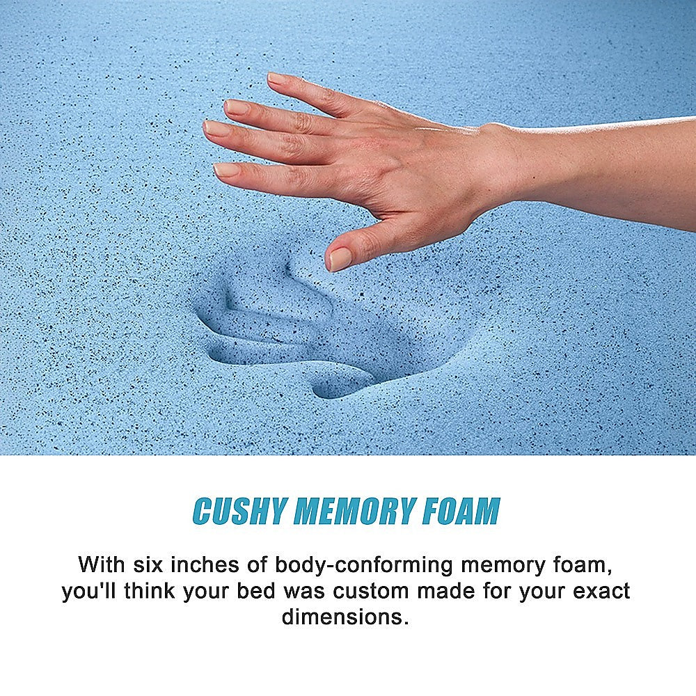 Palermo King Mattress Memory Foam Green Tea Infused CertiPUR Approved 7