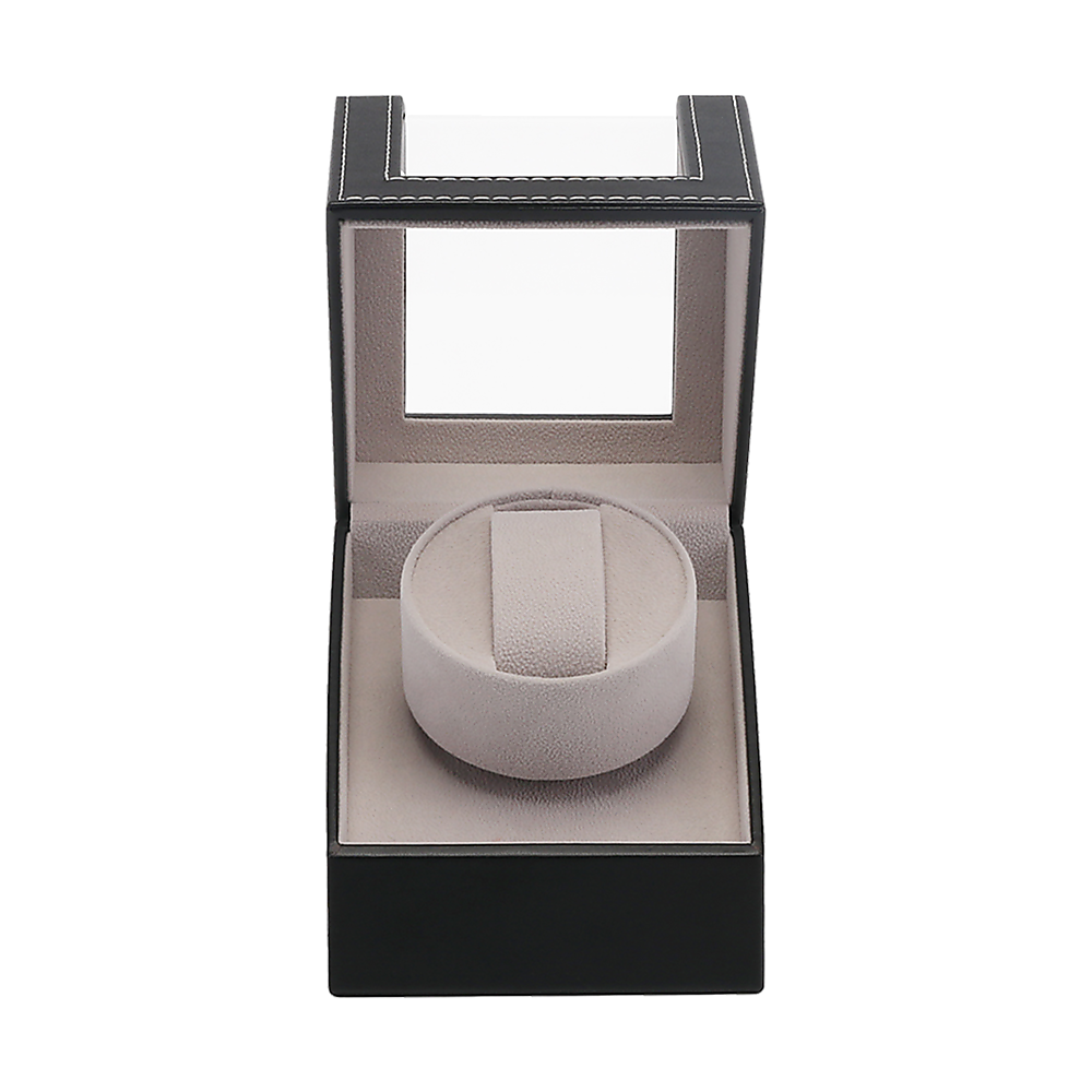 Automatic Watch Winder Display Box Case Motor Rotation Storage PU Leather 6