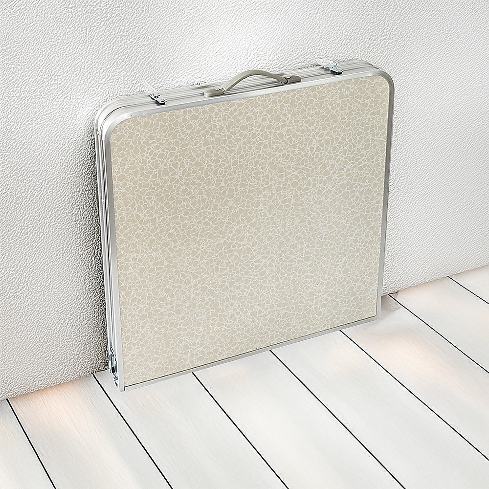 Aluminium Folding Table 120cm Portable Indoor Outdoor Picnic Party Camping Tables 5