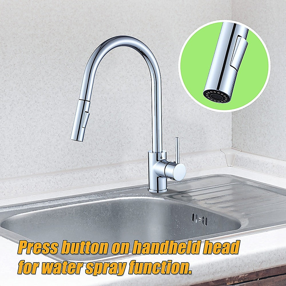 Basin Mixer Tap Faucet -Kitchen Laundry Bathroom Sink 5