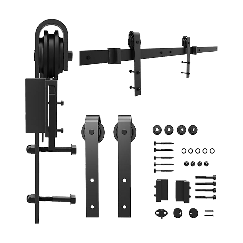 1.8m Sliding Barn Door Hardware Heavy Duty Sturdy Kit 6
