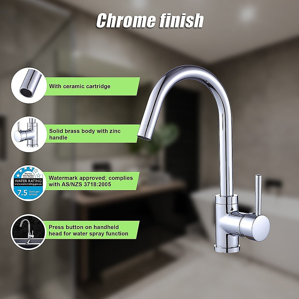 Kitchen Mixer Tap Faucet for Basin Laundry Sink 7